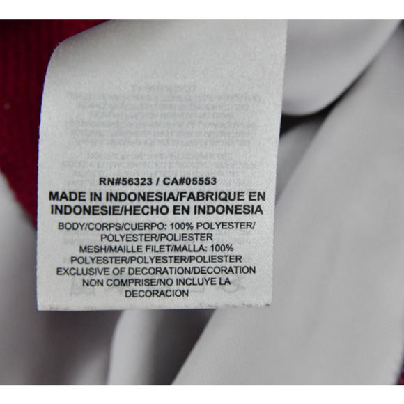 Nike Pullover Men's Large Maroon Long Sleeve - Picture 5 of 8